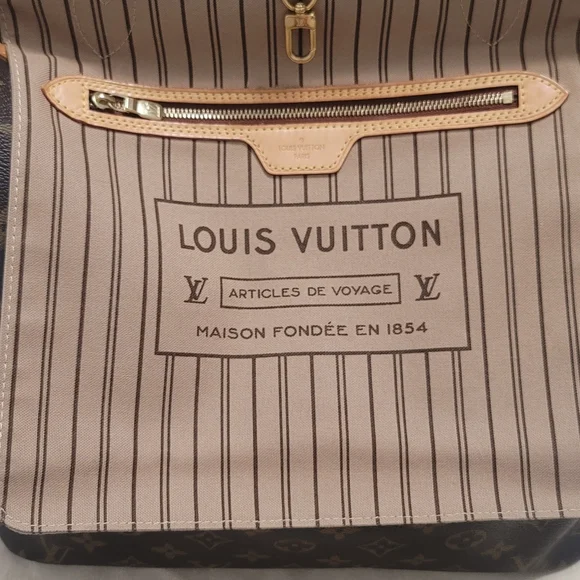 SOLD!!! Louis vuitton neverfull MM monogram - Picture 7 of 12